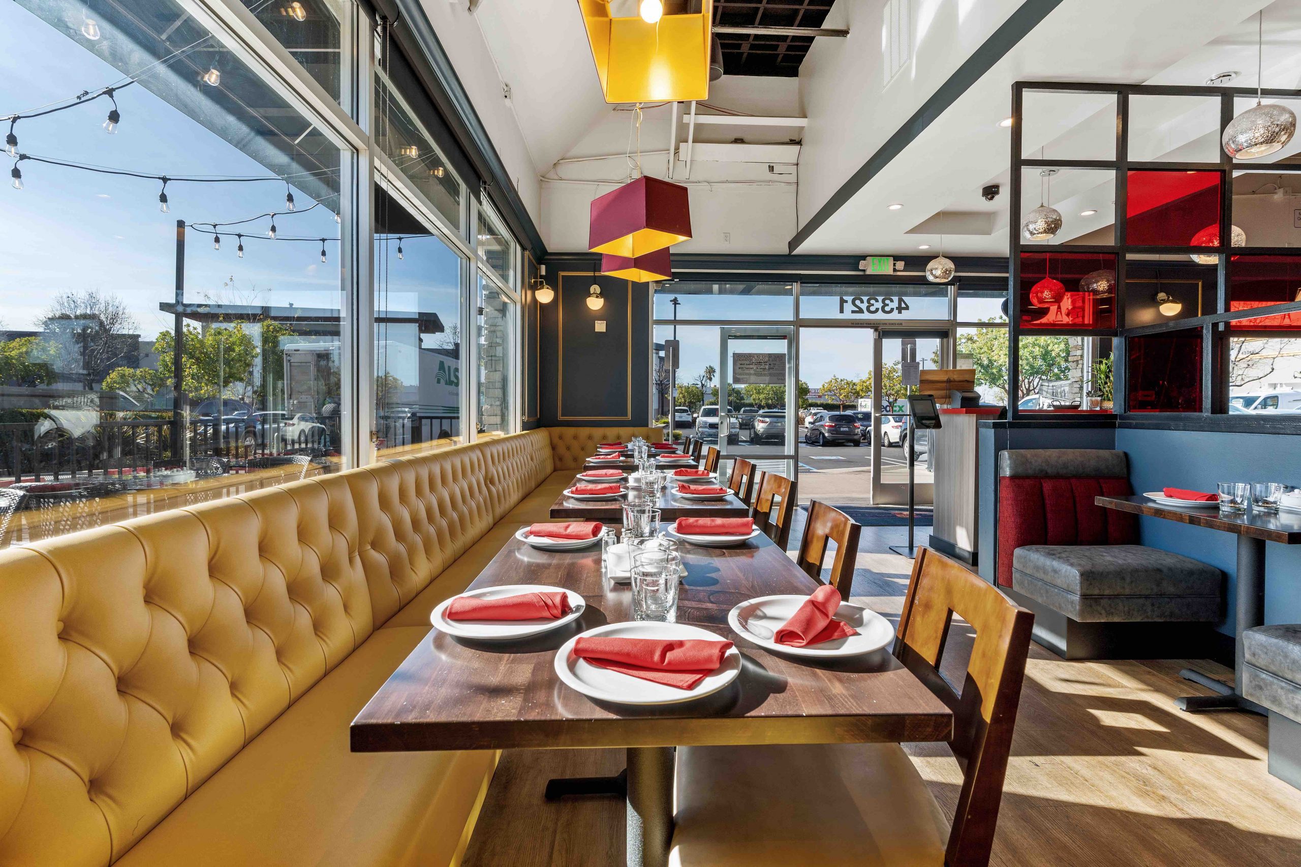 Contemporary Dining Room at Red Hot Chilli Pepper Fremont